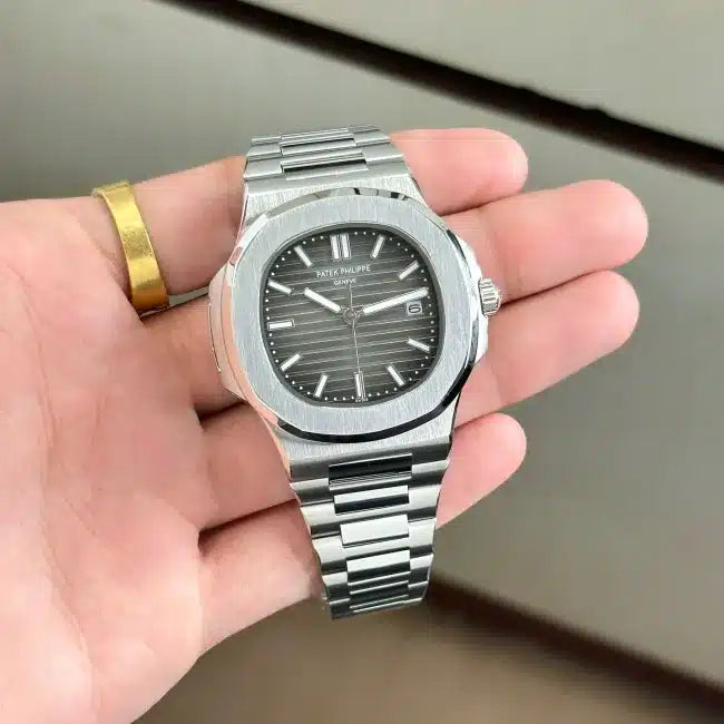 Patek Philippe Automatic Solid Steel Watch
