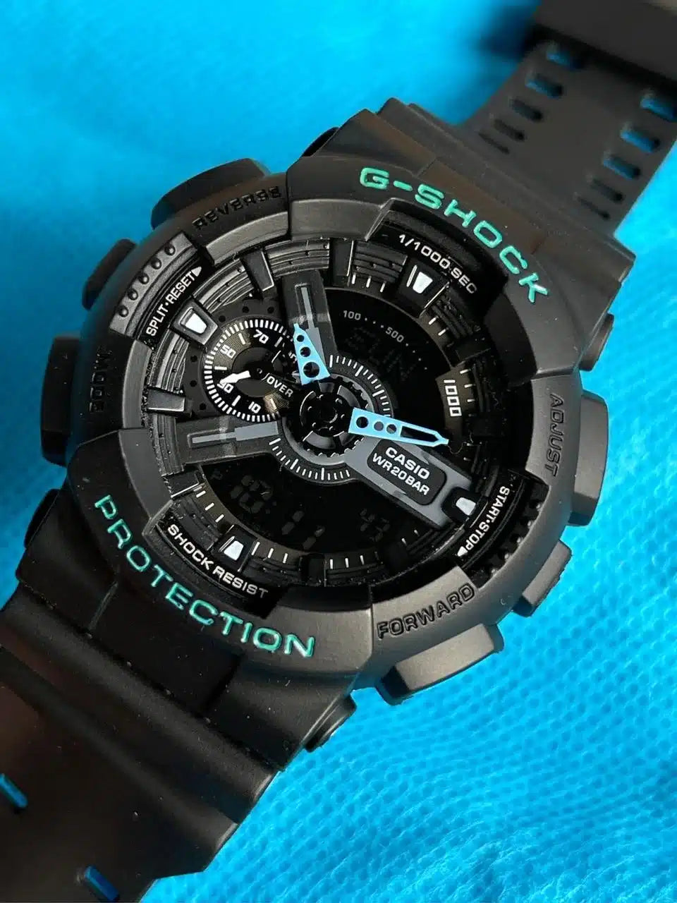 Branded Ga 110 1b Black Blue Edition For Men » Mega Fashion