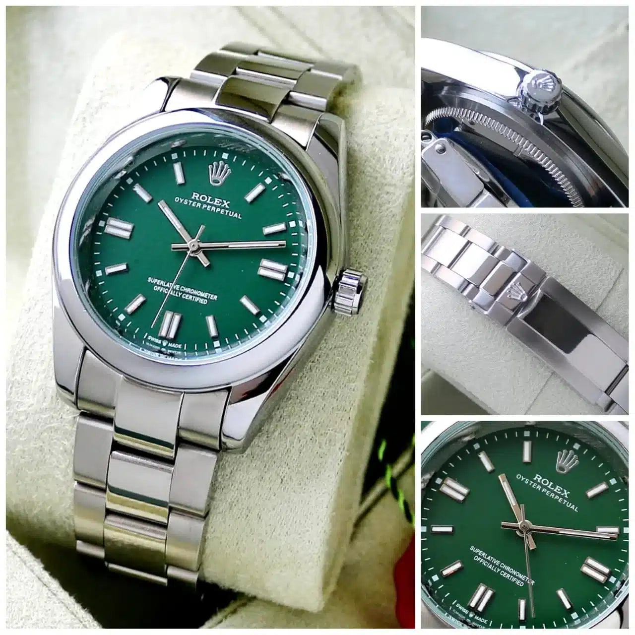 BrandedMen's Perpetual Day Date Silver Collection For Men's » Mega Fashion