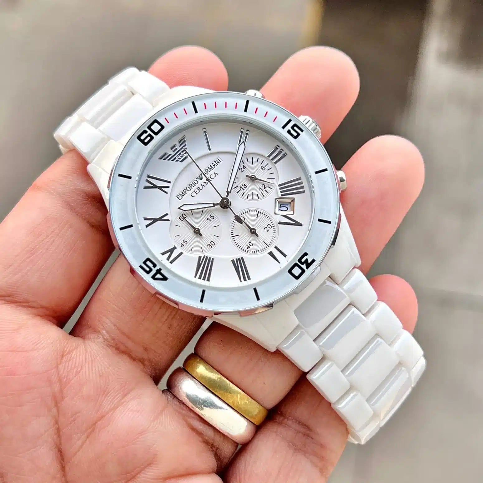 Branded White For Men Watch » Mega Fashion