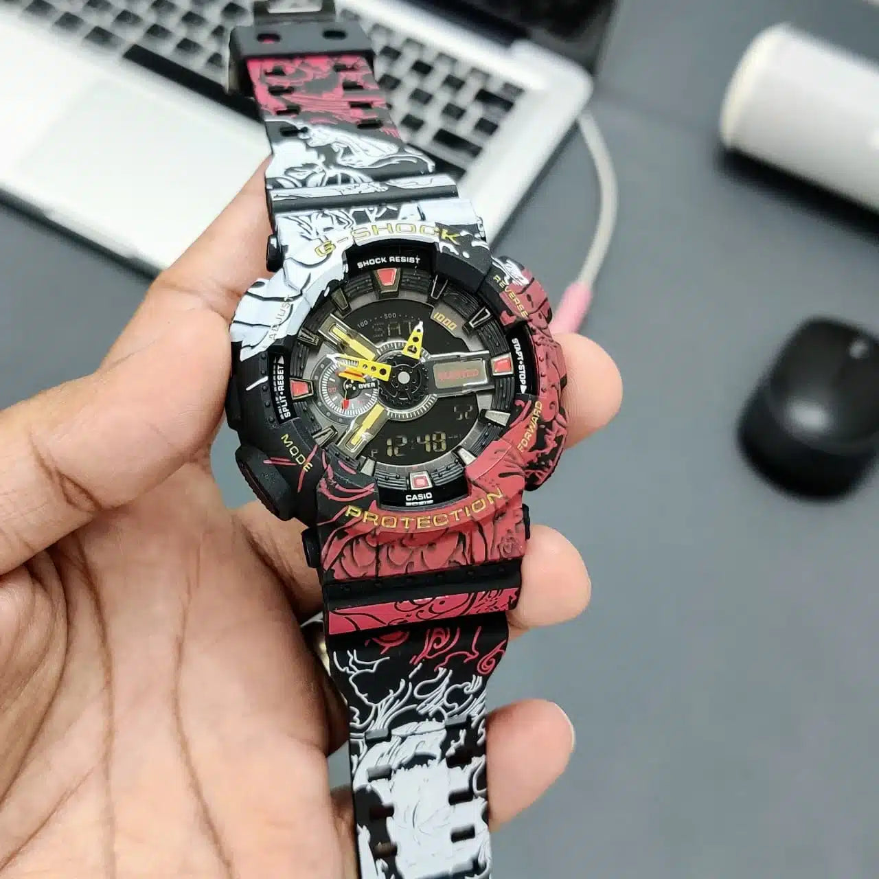 Monkey D Luffy illustrated attractively designed watch For Men » Mega Fashion