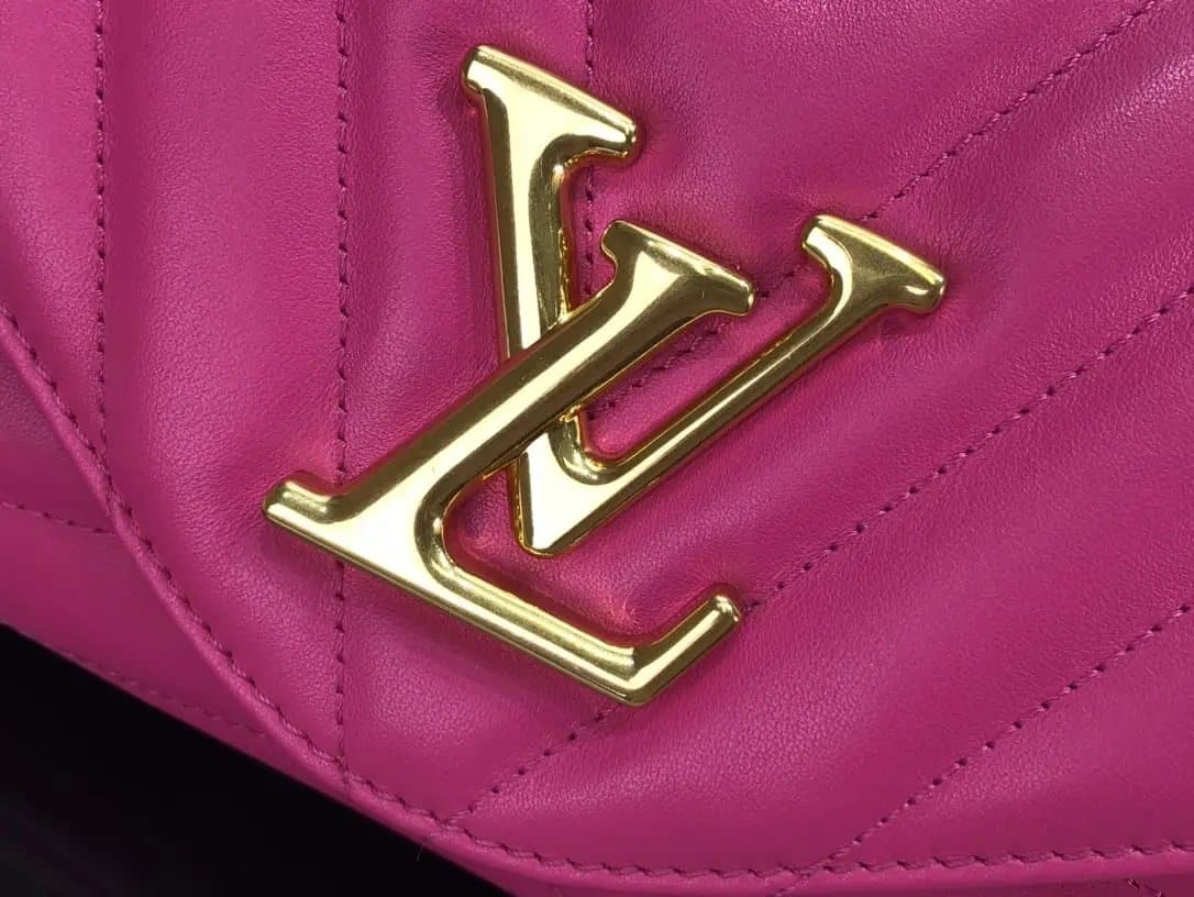 LV Pink chain shoulder sling bag