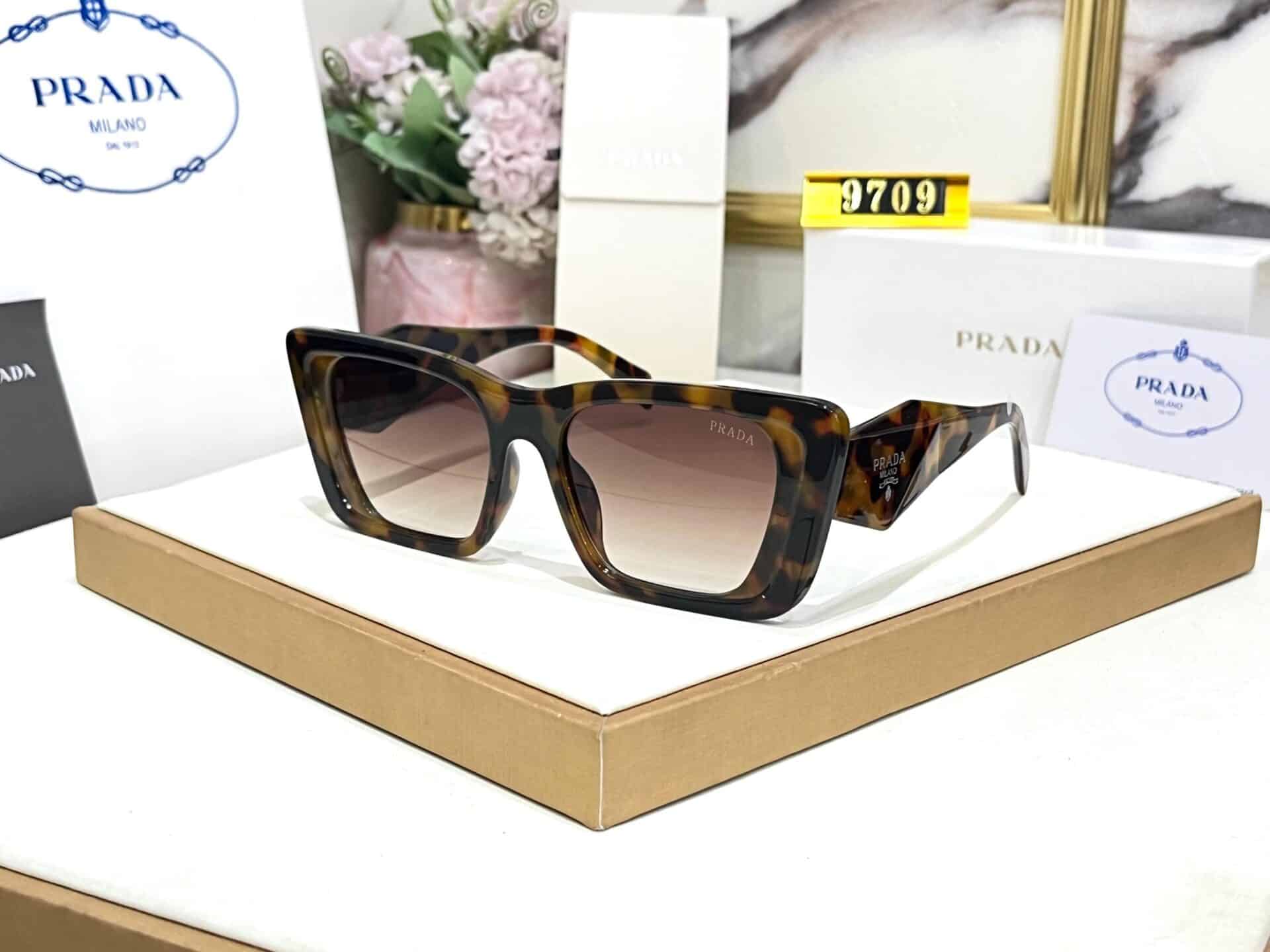 Prada Milano Brown Sunglasses