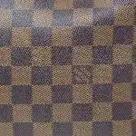 Vuitton Neverfull Coffee Grid Tote With Wallet