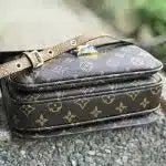 Vuitton Pochette Metis Brown Monogram Sling Bag