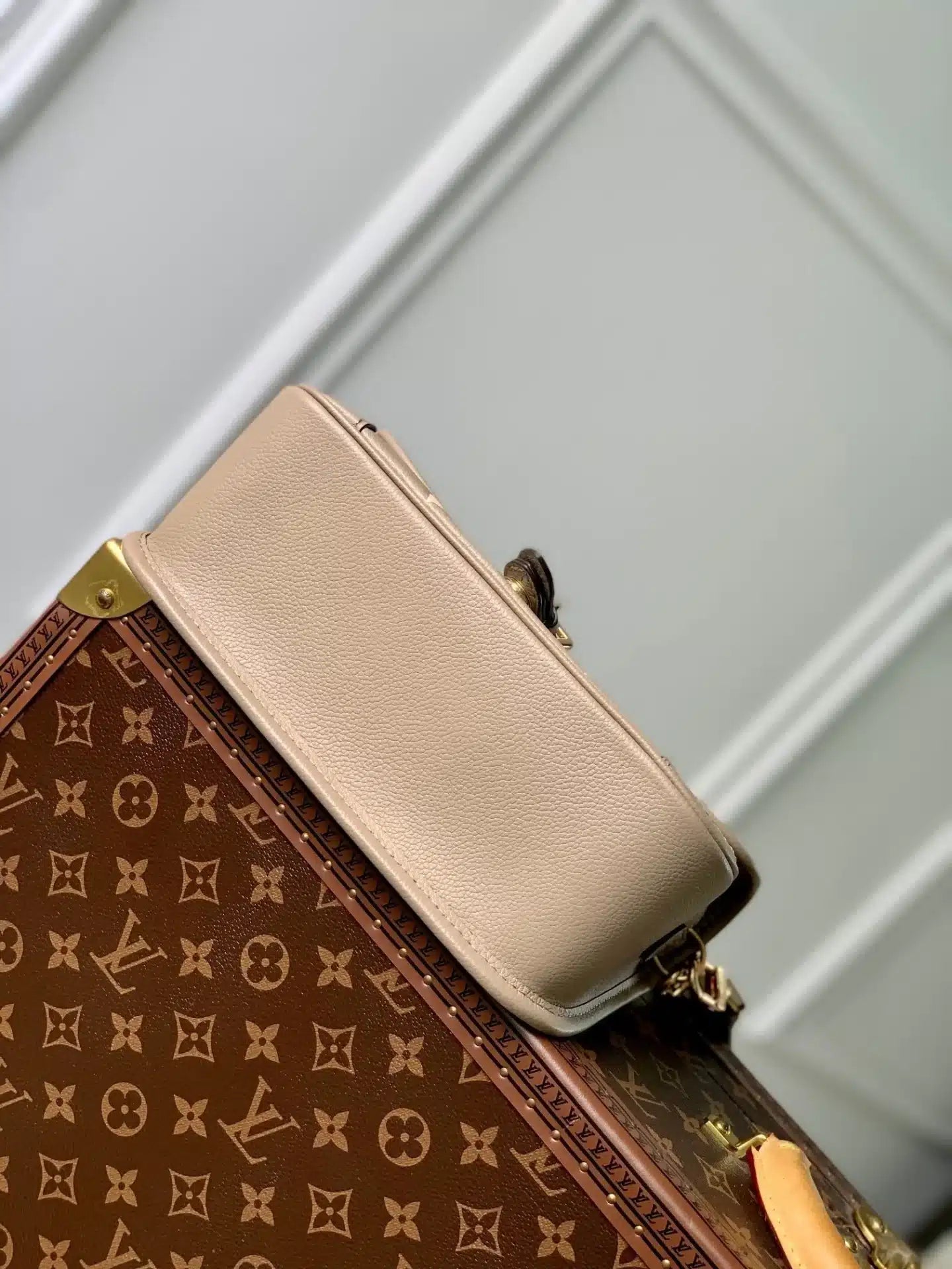 LV Bag Diane PM With Box Dust Bag Sling Belts