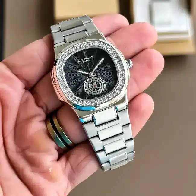 Patek Philippe Nautilus Silver Watch