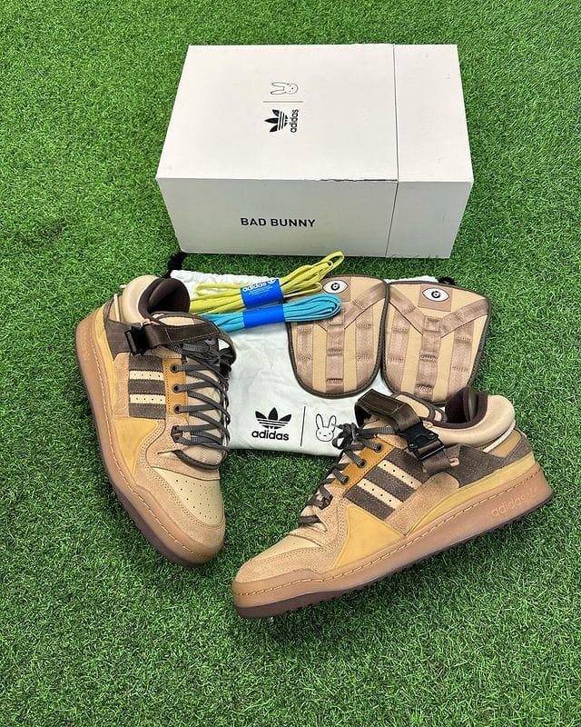 Adidas Bad Bunny Brown Sneakers