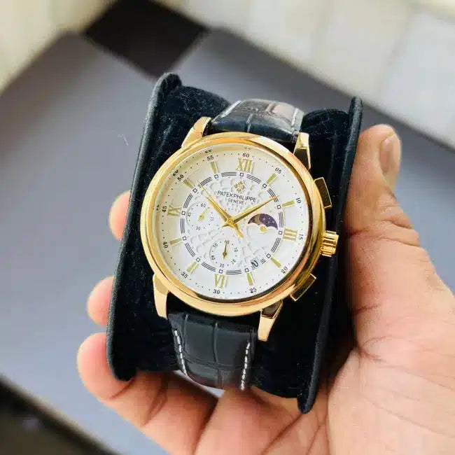 Patek Philippe Patent Quartz Chronograph Watch