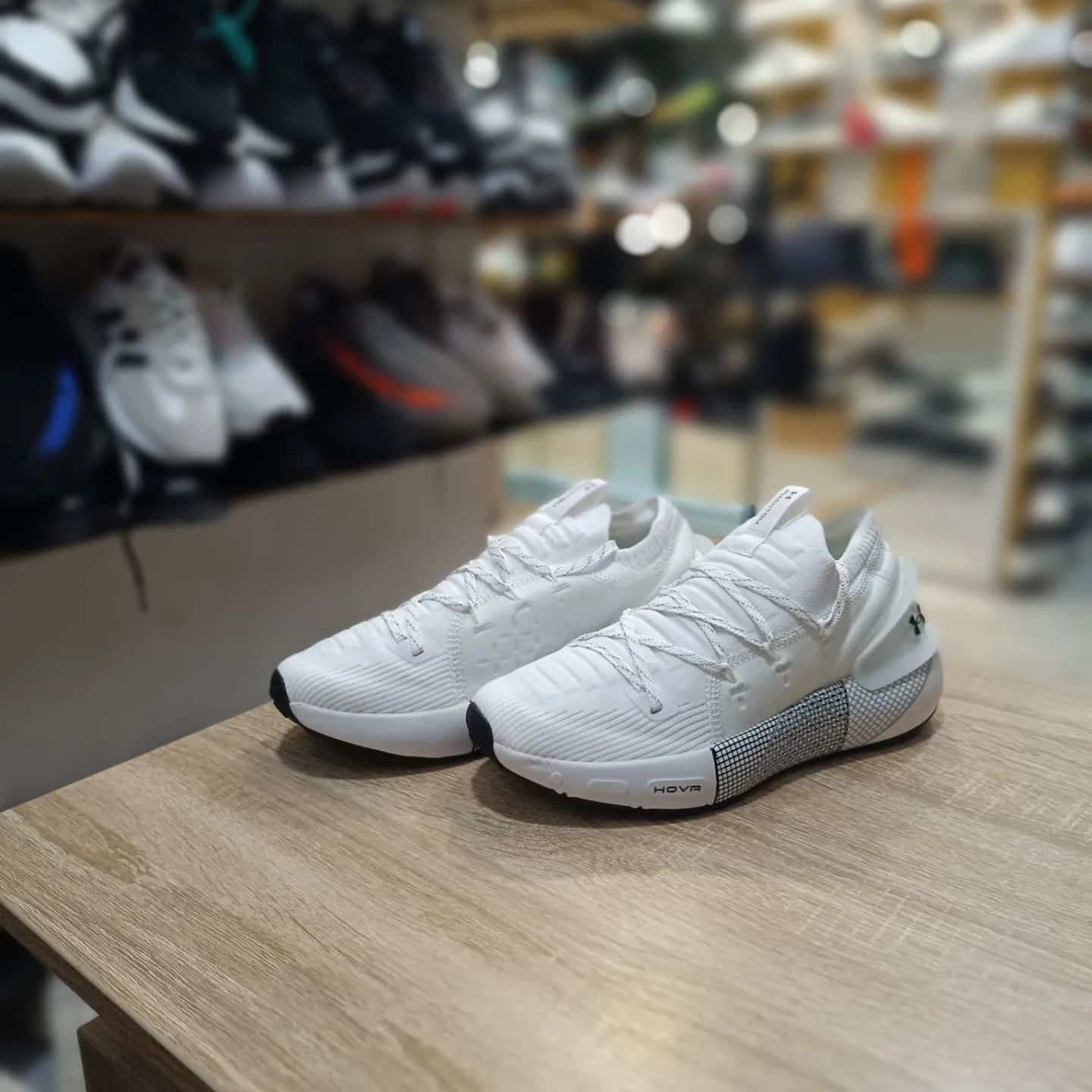 Under Armour Hovr Phantom 3 White Running Shoes