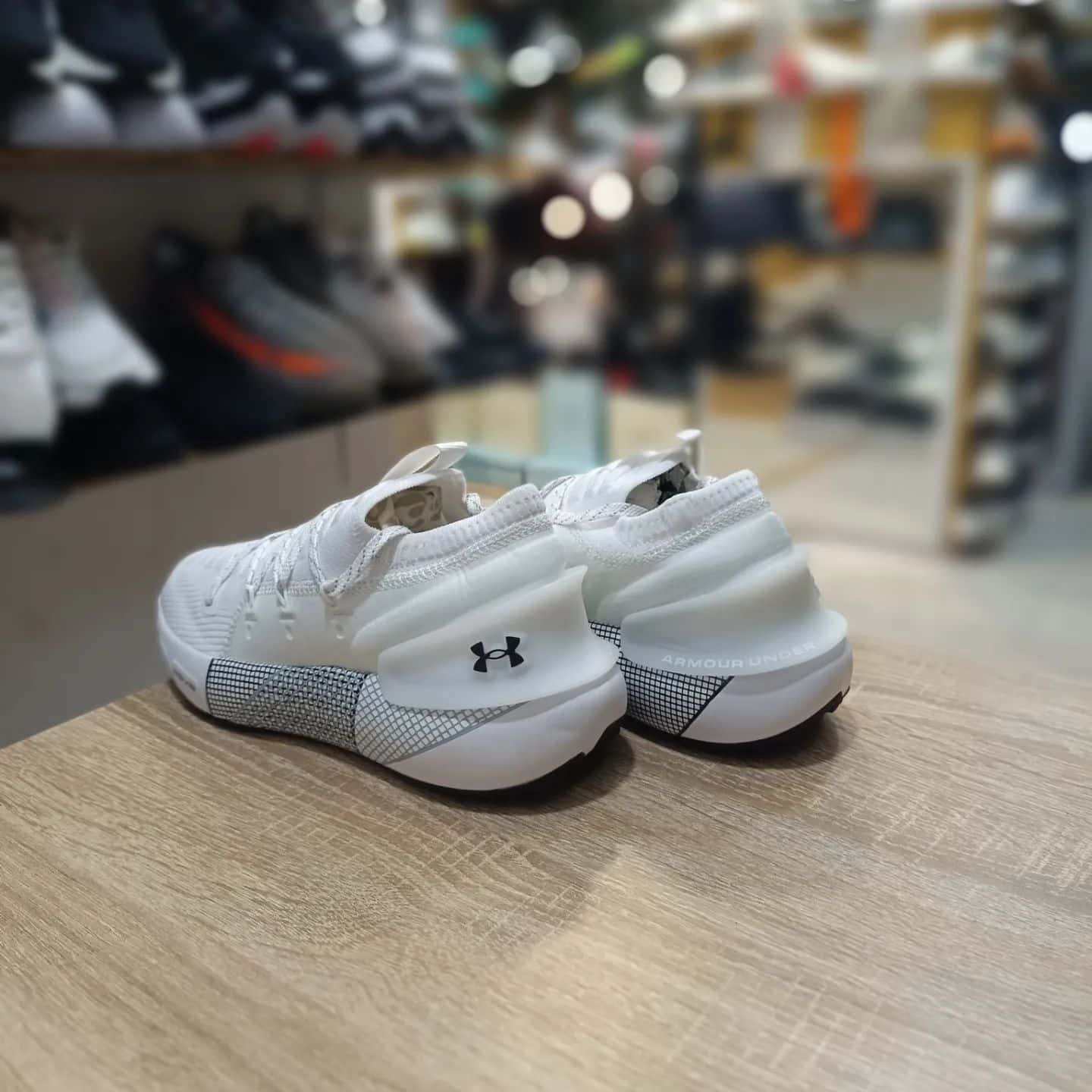 Under Armour Hovr Phantom 3 White Running Shoes