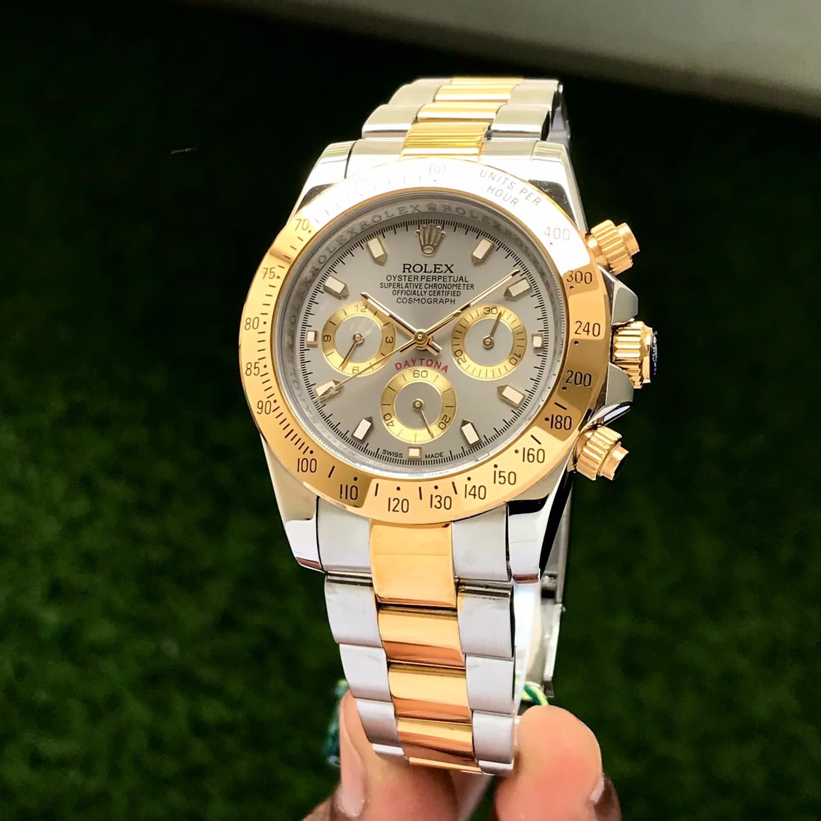 Rolex Cosmograph Daytona Two Tone Gold Automatic Mens Watch