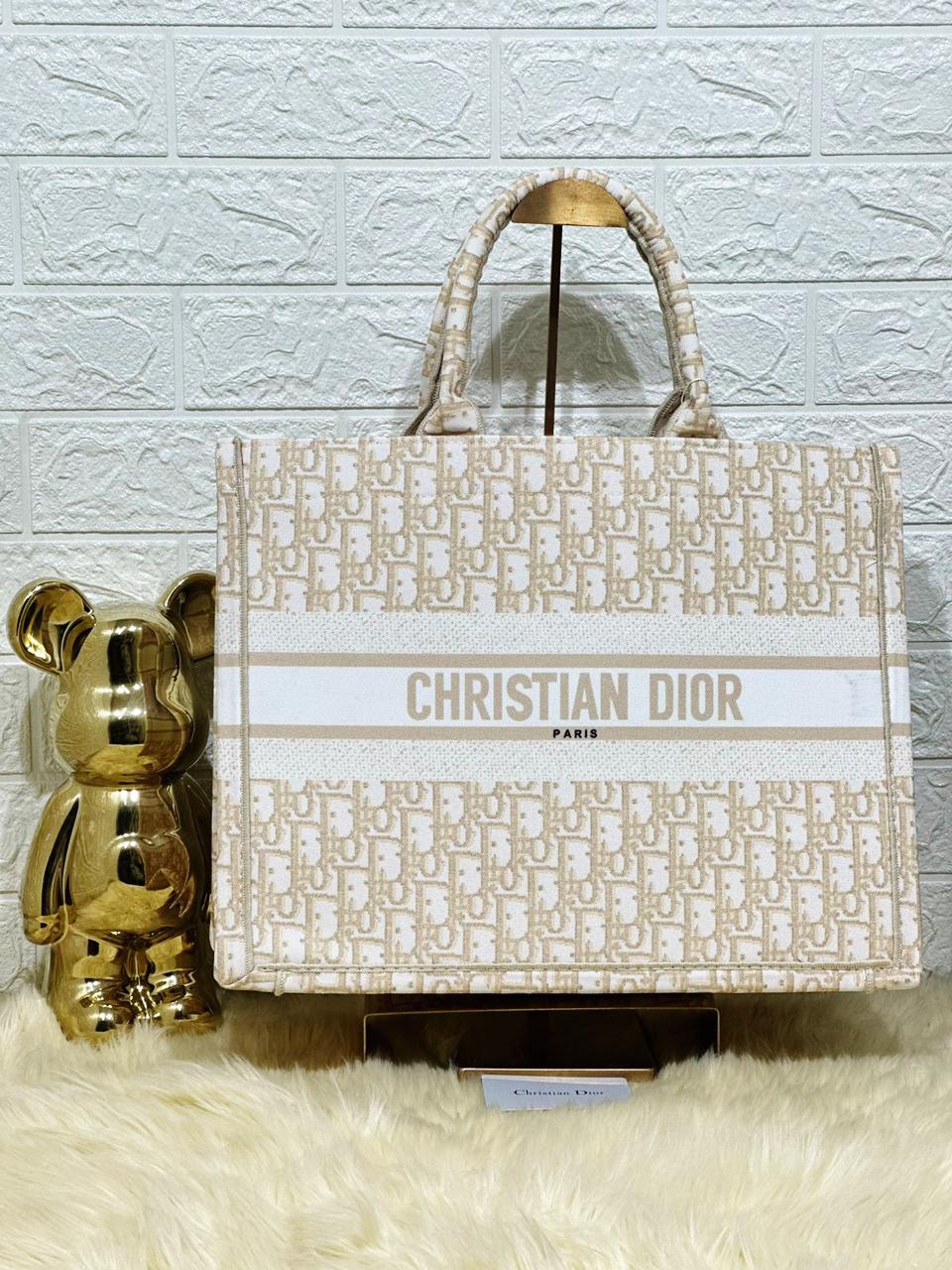 Christian Dior Handbag Book Tote With OG Box And Dust Bag
