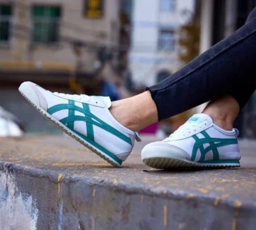 Onitsuka Tiger Mexico 66 White Green Sneakers
