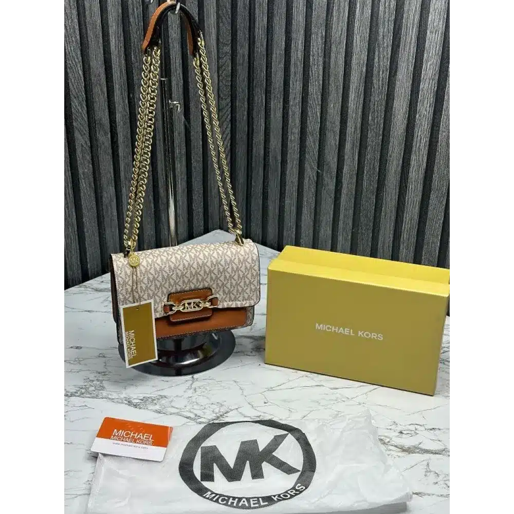 Michael Kors Mk Heather Shoulder Bag Handbag