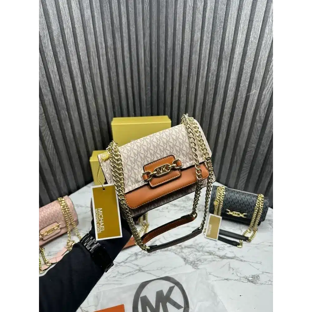 Michael Kors Mk Heather Shoulder Bag Handbag