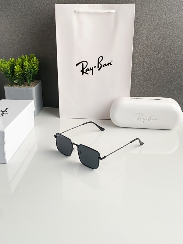 Classy Rayban Full Black Sunglasses