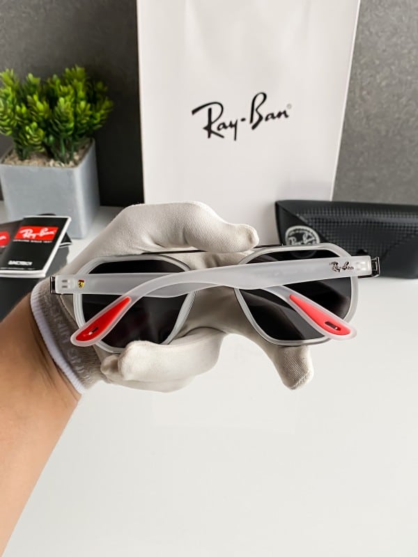 Classy Rayban White Sunglasses