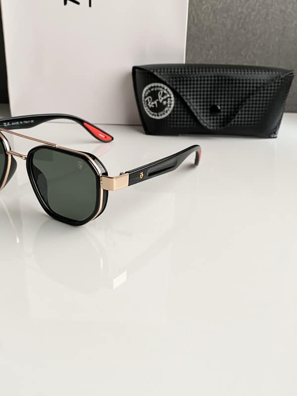 Classy Rayban Gold Sunglasses