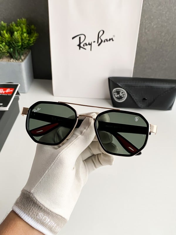 Classy Rayban Gold Sunglasses