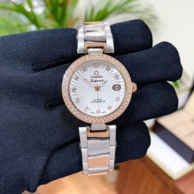 Branded Ladymatic White Dial Watch