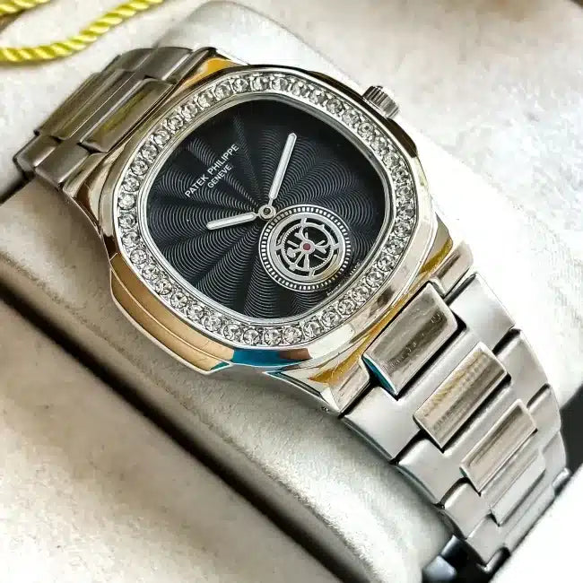 Patek Philippe Nautilus Silver Watch