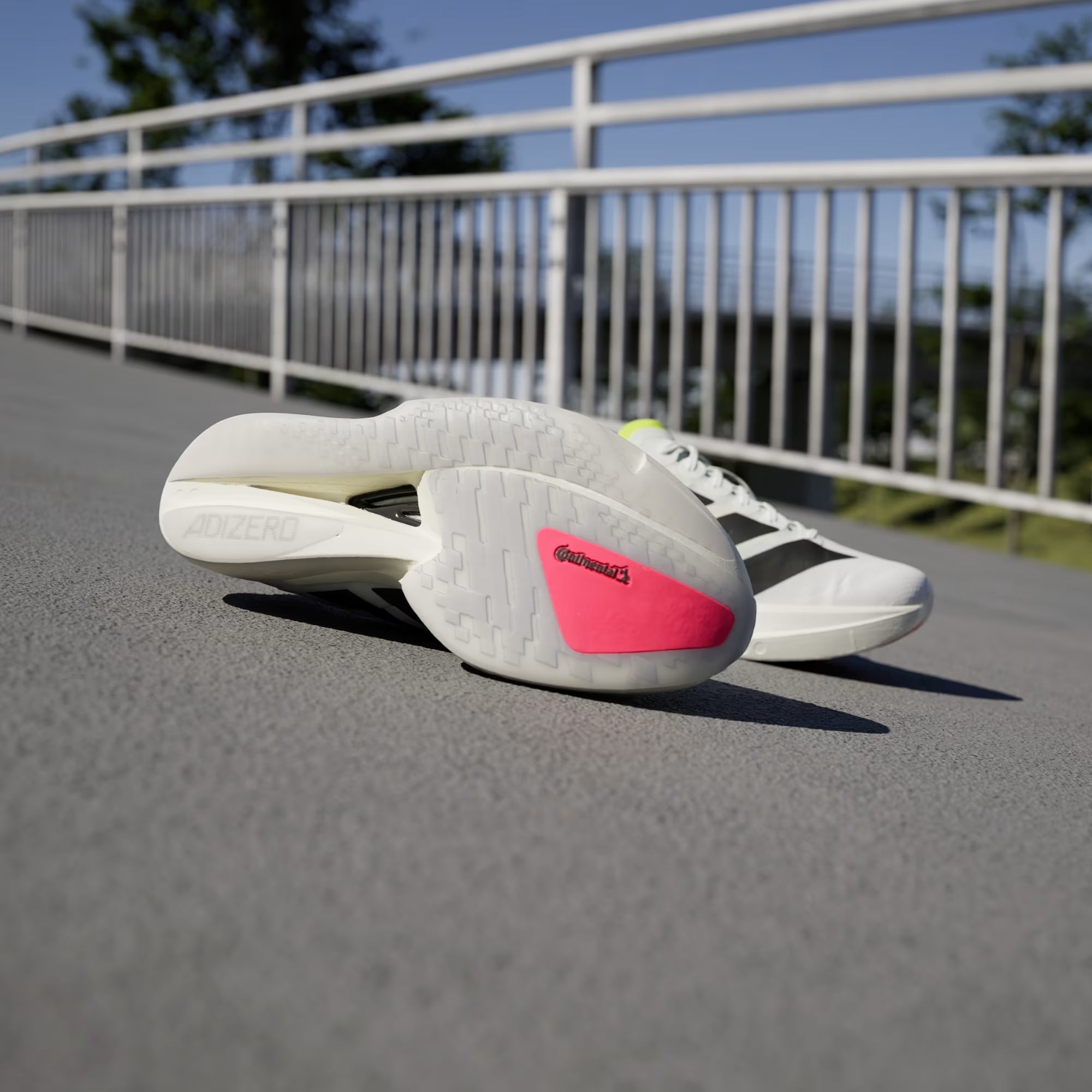 Adidas Adizero Takumi Sen 11 Cloud White Running Shoes