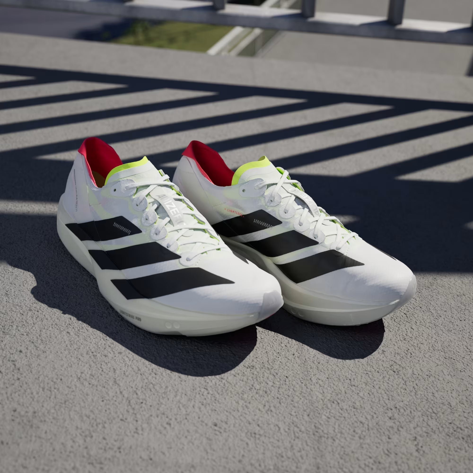 Adidas Adizero Takumi Sen 11 Cloud White Running Shoes
