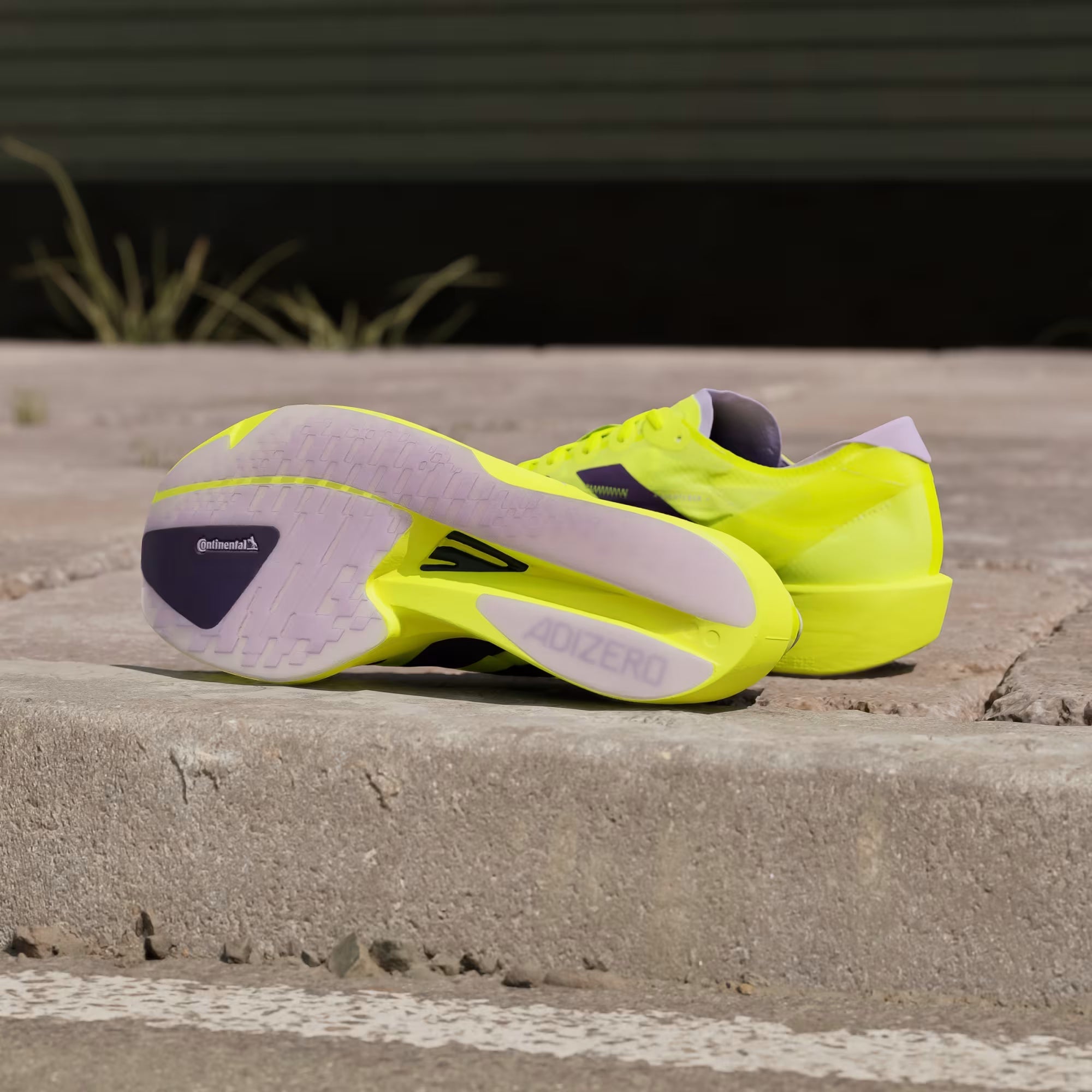 Adidas Adizero Takumi Sen 11 Solar Yellow Running Shoes