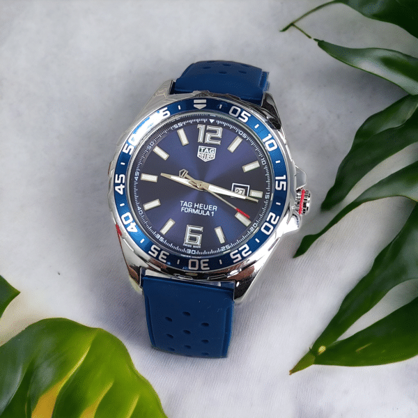 Tag Heuer Watch For Men Blue Dial
