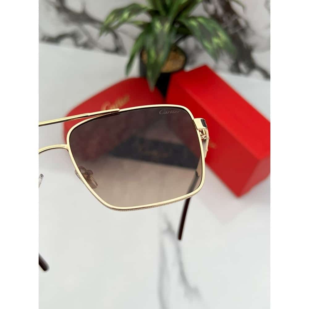 Cartier Sunglasses For Men Brown
