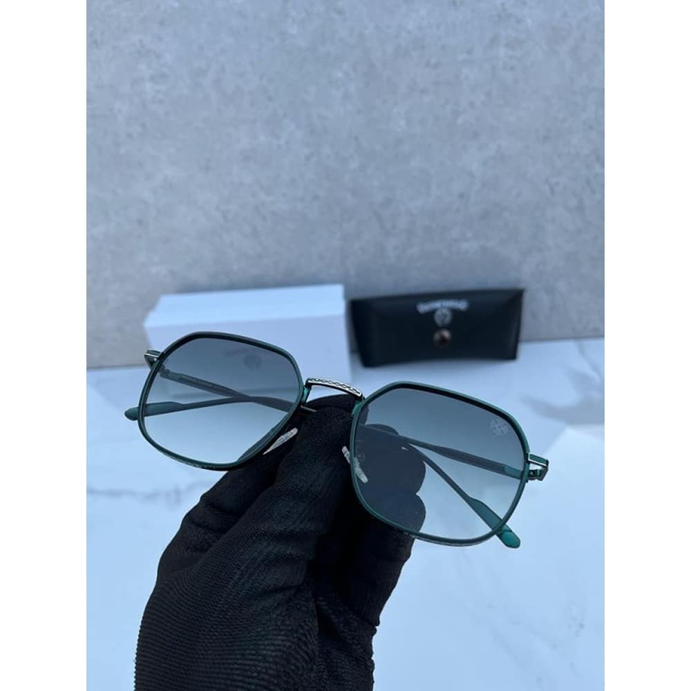 Chrome Hearts Sunglasses For Men Green