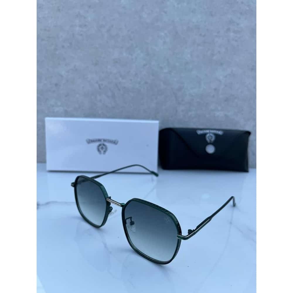 Chrome Hearts Sunglasses For Men Green