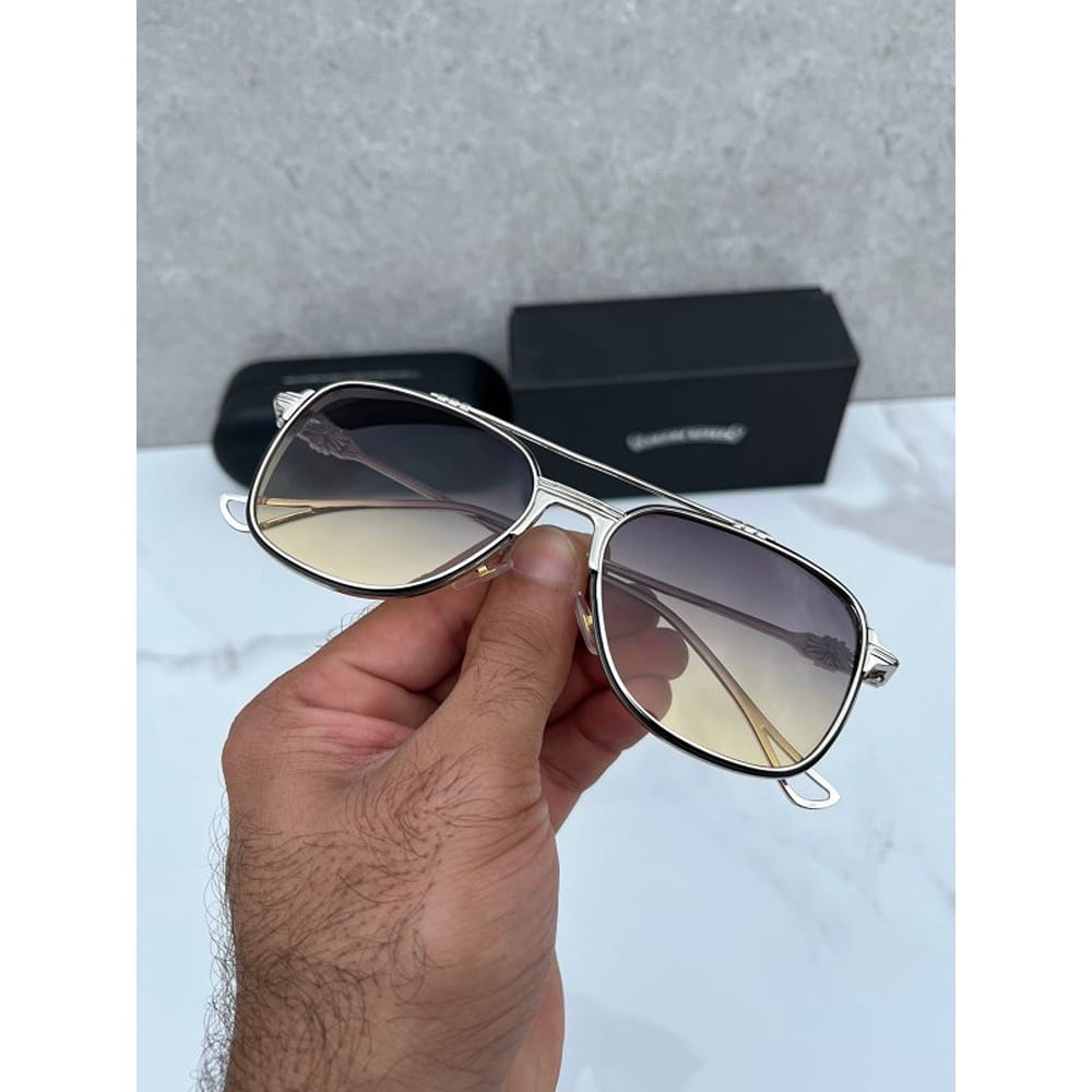 Chrome Hearts Sunglasses Sliver Sun For Men