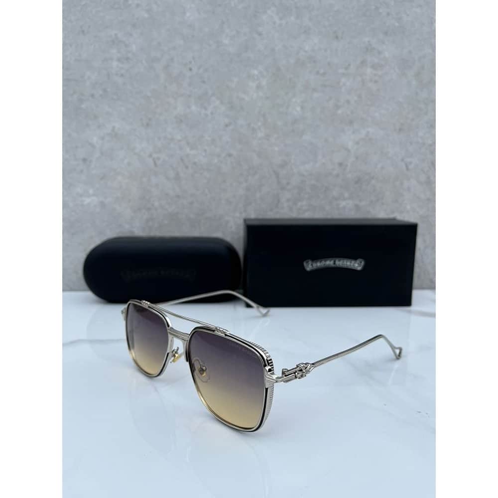Chrome Hearts Sunglasses Sliver Sun For Men