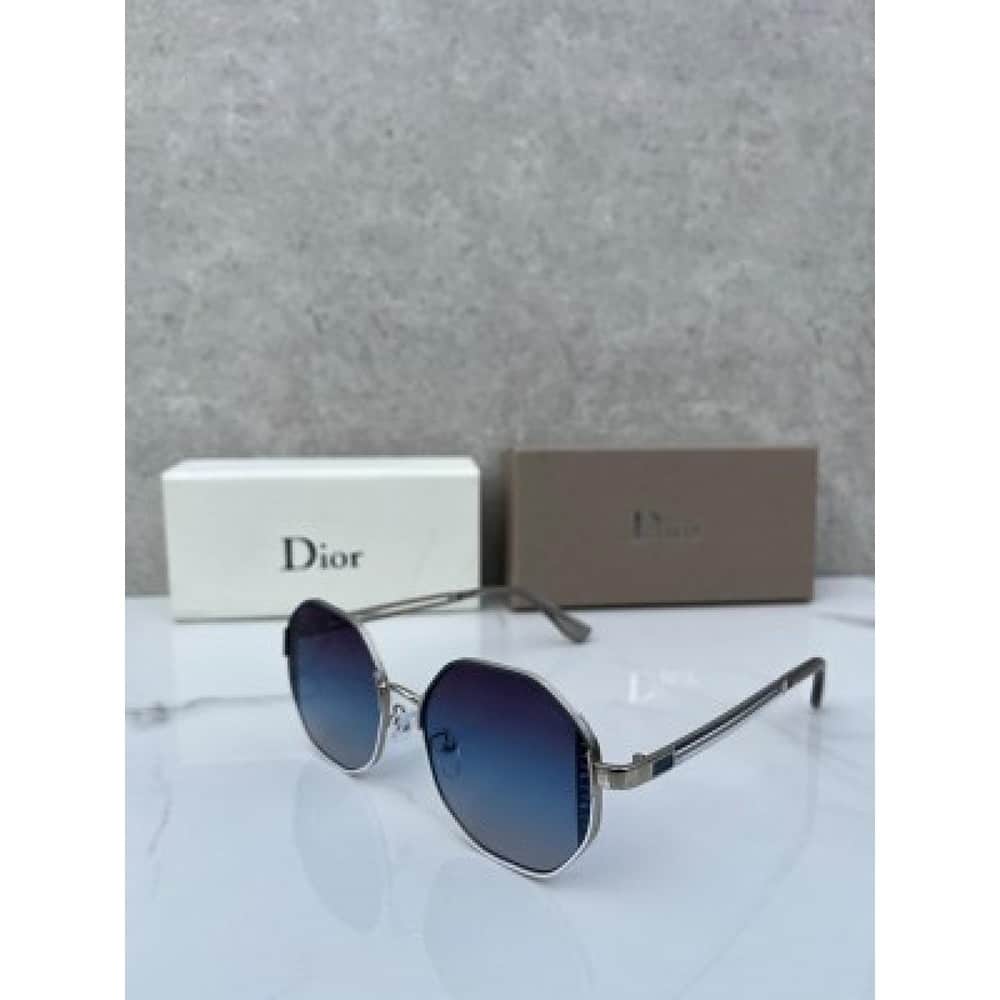 Sliver Blue Dior Sunglasses For Men