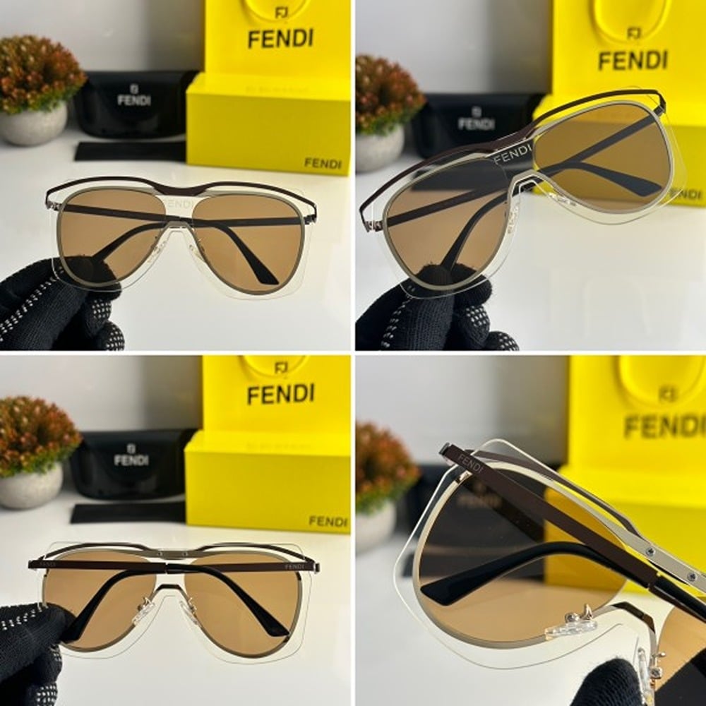 Fendi Sunglasses For Men Brown