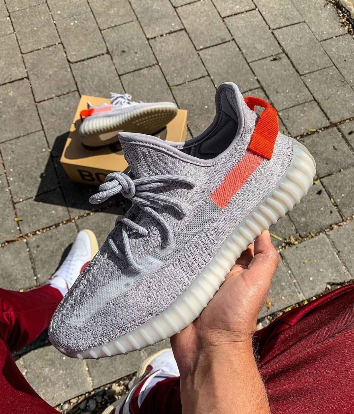 Adidas Yeezy Boost 350 V2 Grey Sneakers