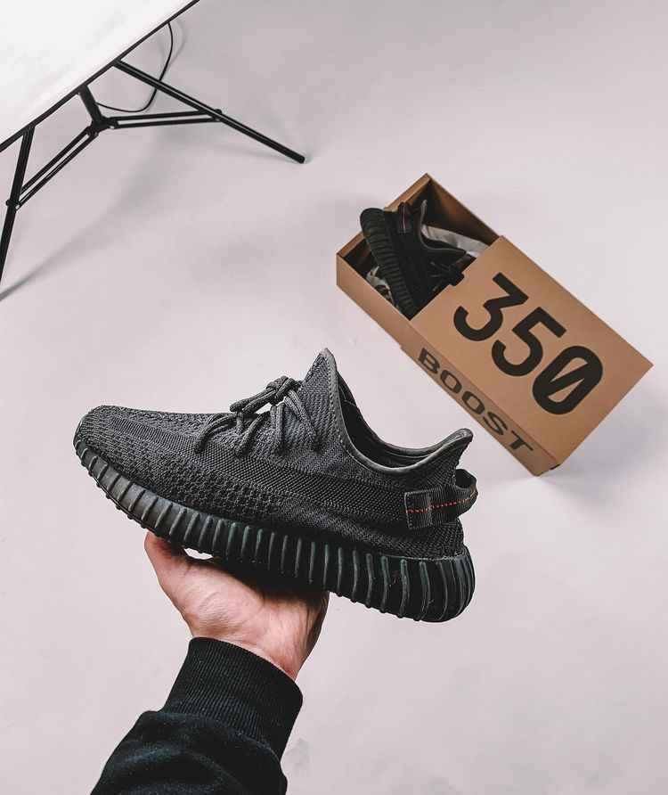 Adidas Yeezy Boost 350 V2 Black Sneakers