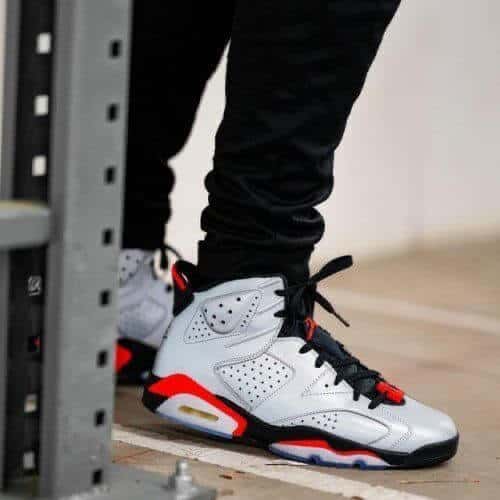 Nike Air Retro 6 Reflective Grey Sneakers