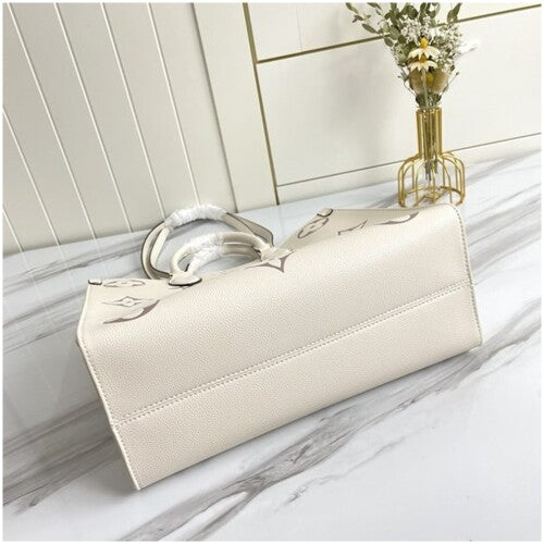 Louis Vuitton Onthego Leather Handbag
