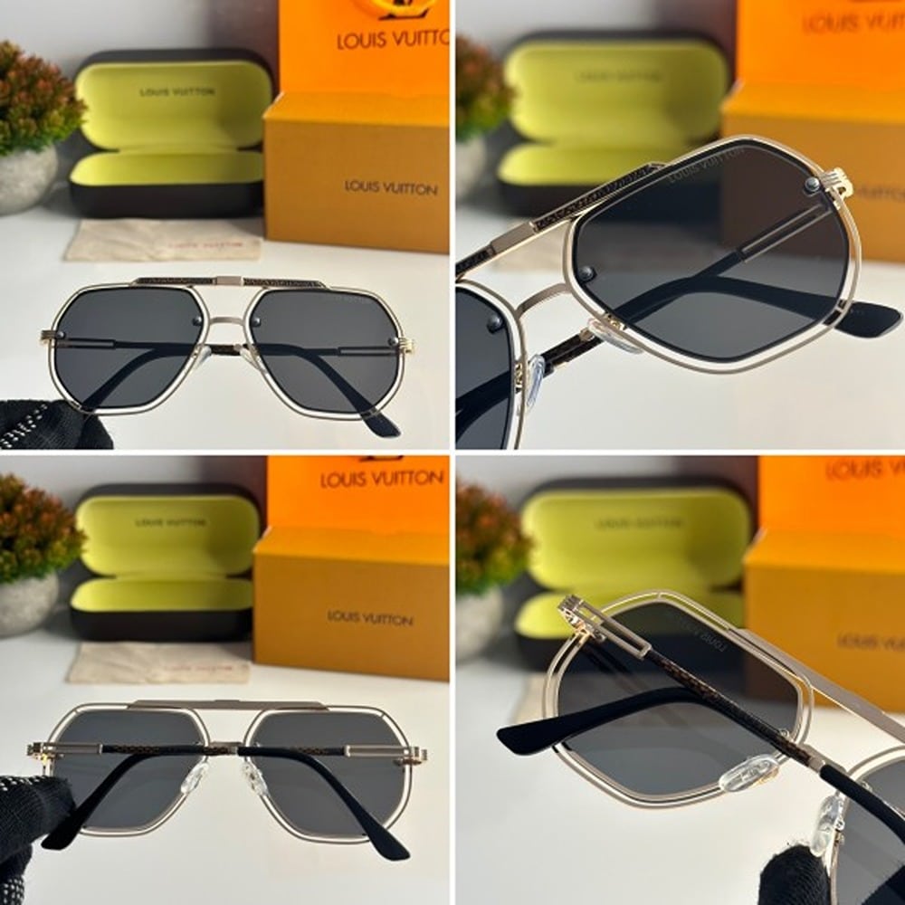 Louis Vuitton Sunglasses For Men Black