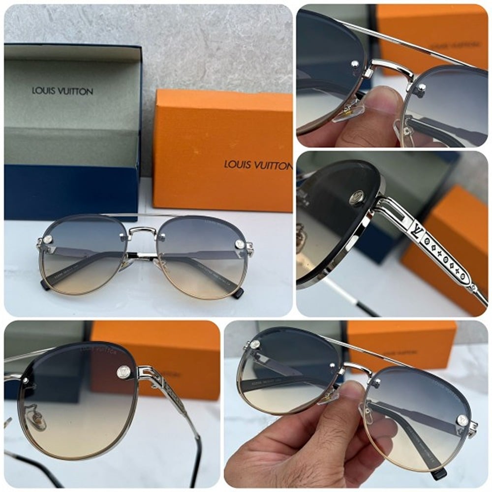 Sea Green Louis Vuitton Sunglasses For Men