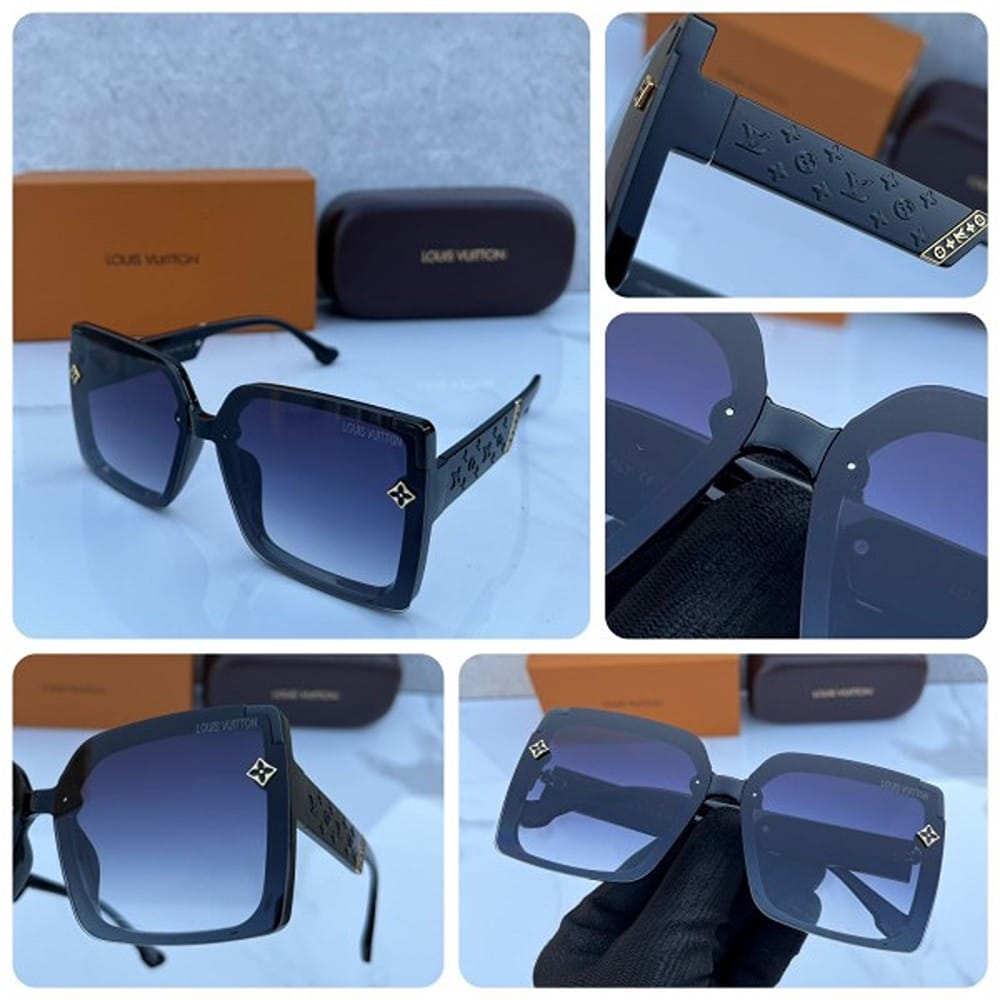 Louis Vuitton Sunglasses For ladies Black