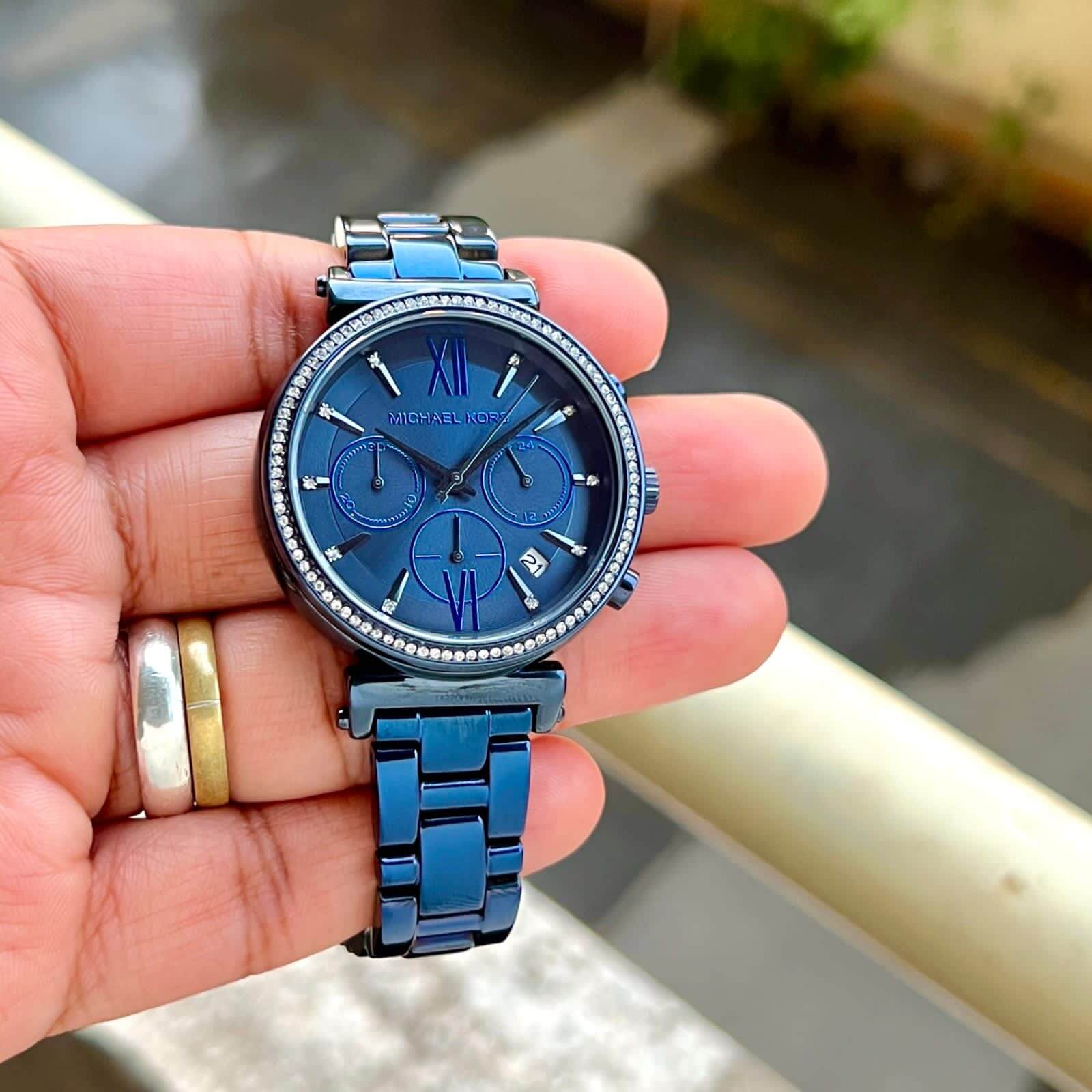 Michael Kors Blue Sofie Watch