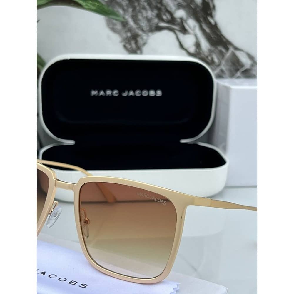 Marc Jacobs Sunglasses For Men Gold Brown