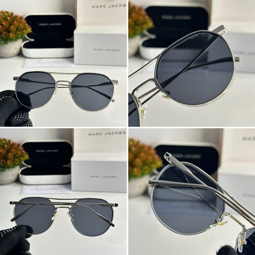 Marc Jacobs Sunglasses For Men Sliver Black