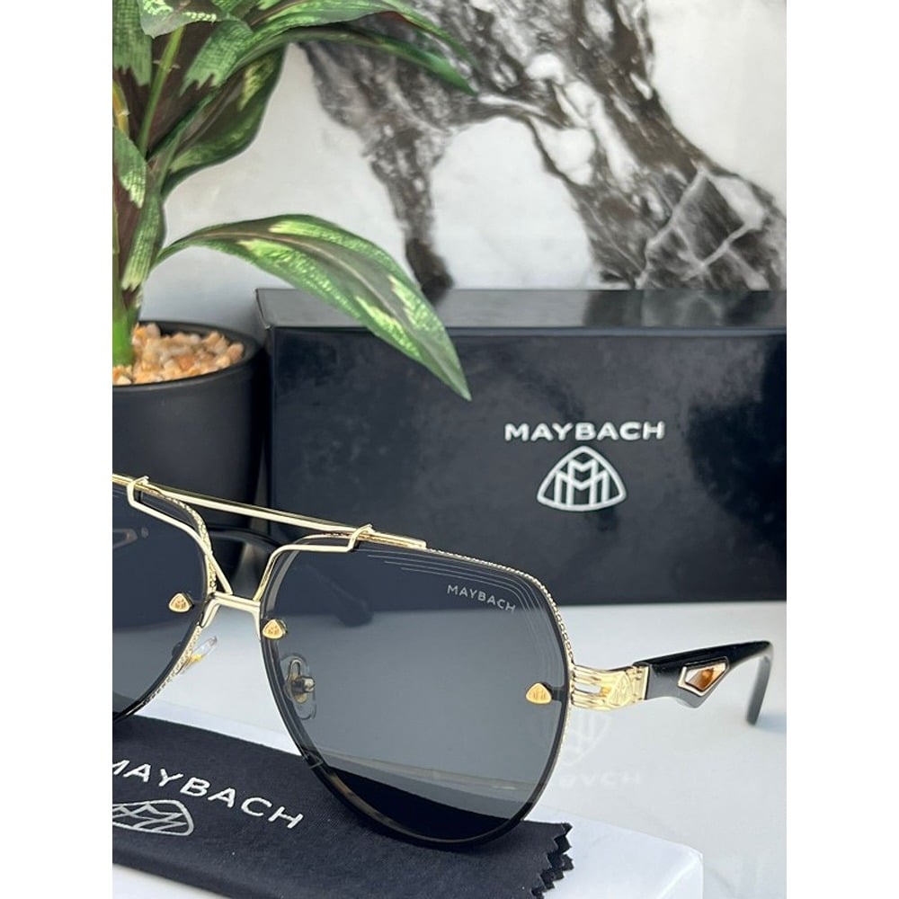 Latest Gold Black Maybach Sunglasses For Men