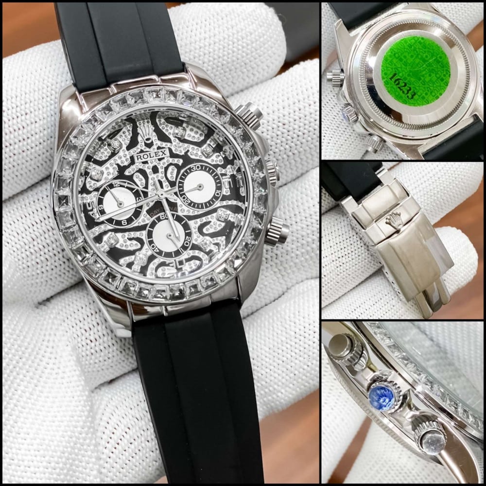 Premium Bold Gradient Crystal Watch » Mega Fashion