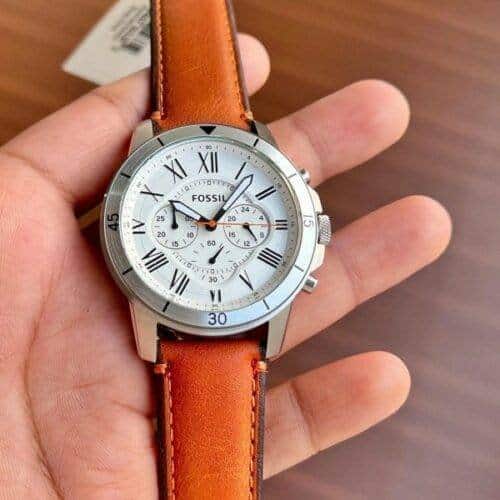 Branded Analog Fossil Watch Fs5237 Grant Sports For Men's